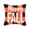 Happy Fall Hooked Throw Pillow